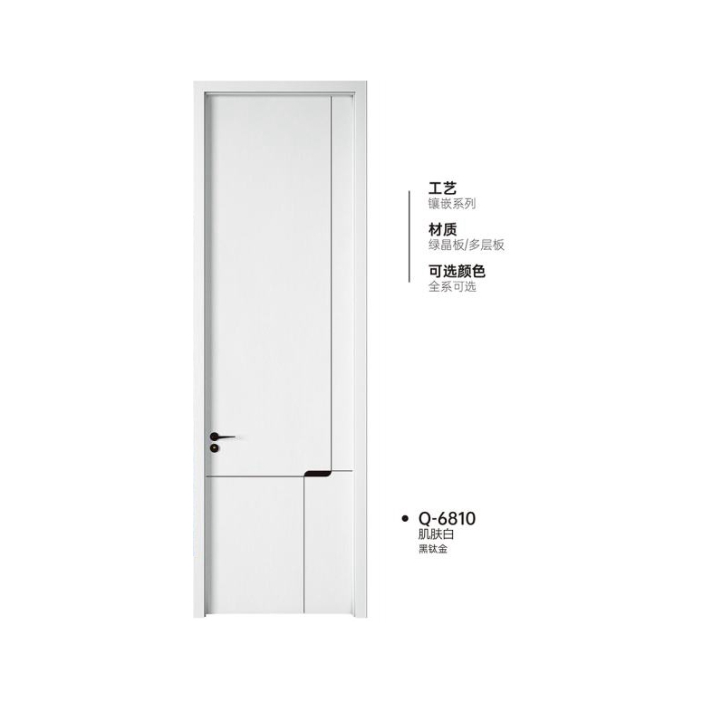 双T型木门Q-6810肌肤白