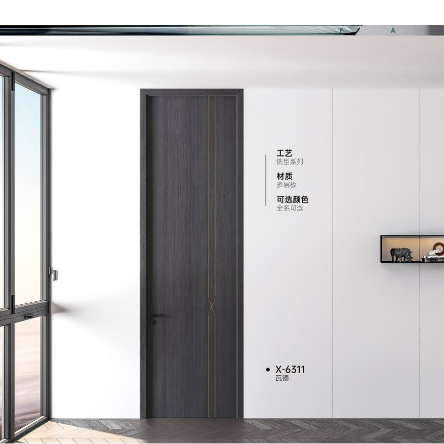 双T型木门X-6311瓦德