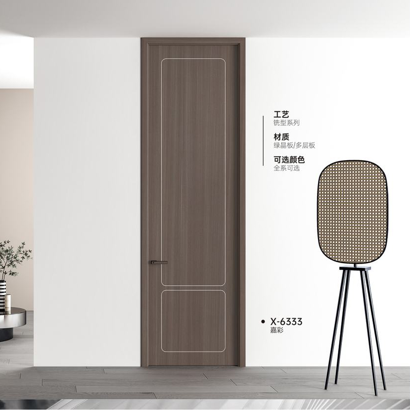 双T型木门X-6333嘉彩